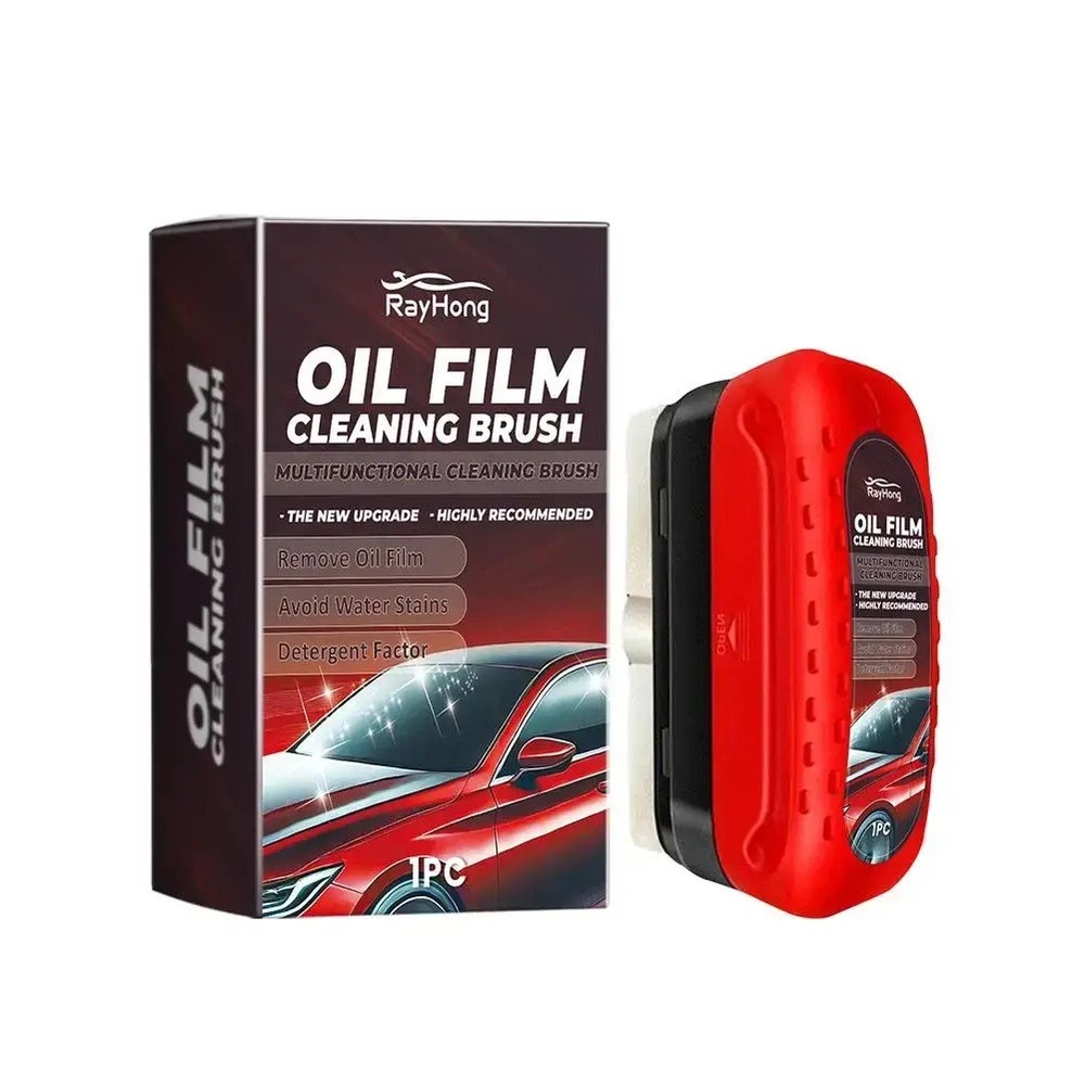 RayHong Oil Film Cleaning Brush Car Glass Windshield Cleaner Water Stain Remover